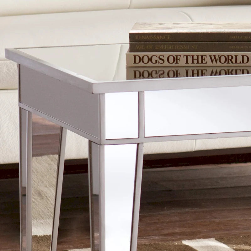 Mirrored Rectangle Coffee Table