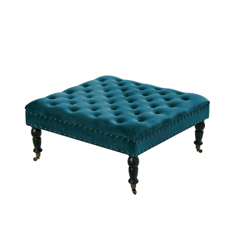 Supersoft Tufted Coffee Table Ottoman - 33 x 33 x 18