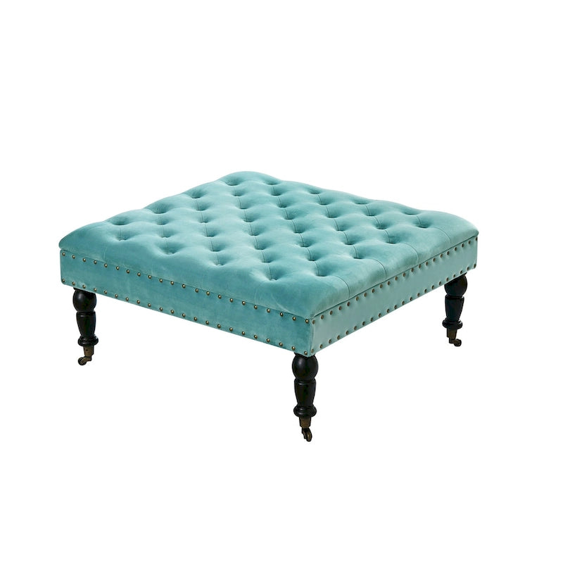 Supersoft Tufted Coffee Table Ottoman - 33 x 33 x 18
