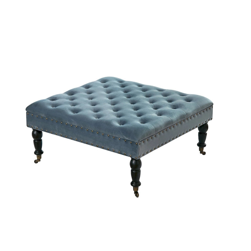 Supersoft Tufted Coffee Table Ottoman - 33 x 33 x 18