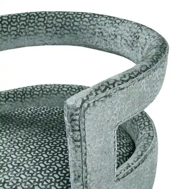 180-Degree Swivel Counter Stool with Auto-Return