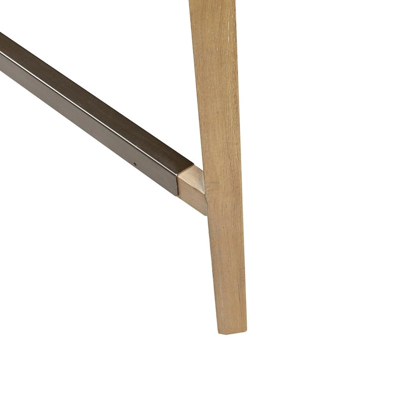 180-Degree Swivel Counter Stool with Auto-Return