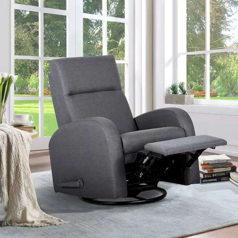 Manual Glider Recliner Rocker Swivel Accent Chair