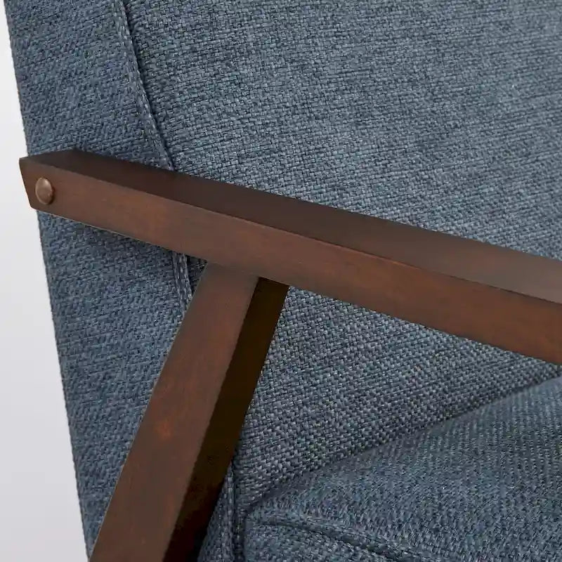 Mid-Century Modern Sofa with Angled Legs