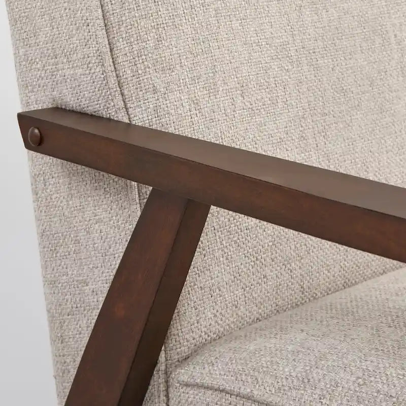 Mid-Century Modern Sofa with Angled Legs
