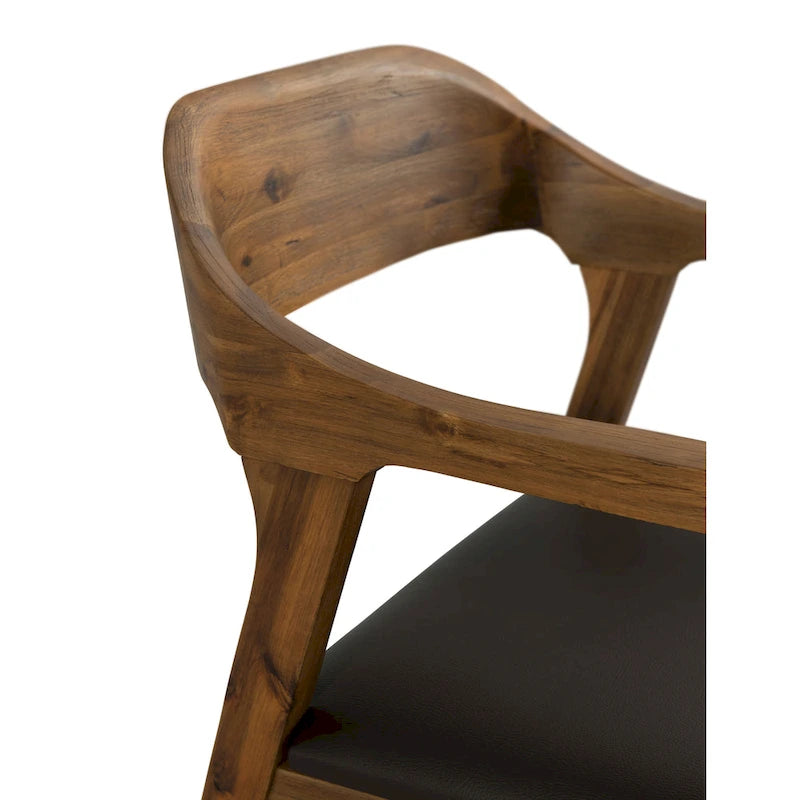 Rubberwood Dining Armchairs
