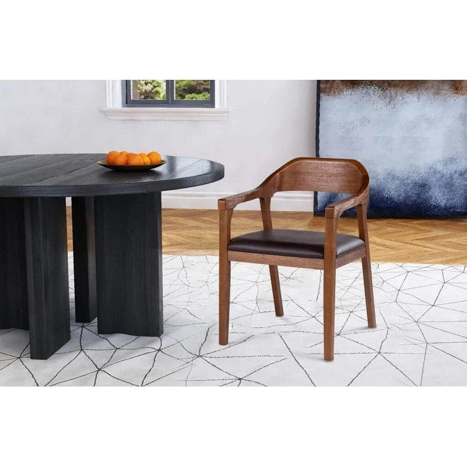 Rubberwood Dining Armchairs