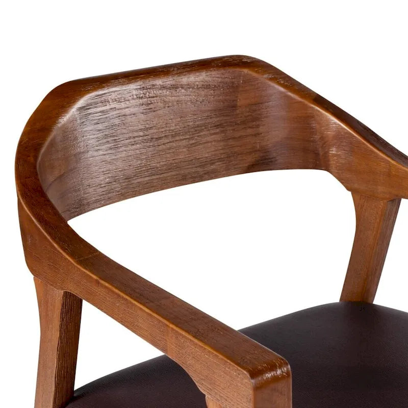 Rubberwood Dining Armchairs