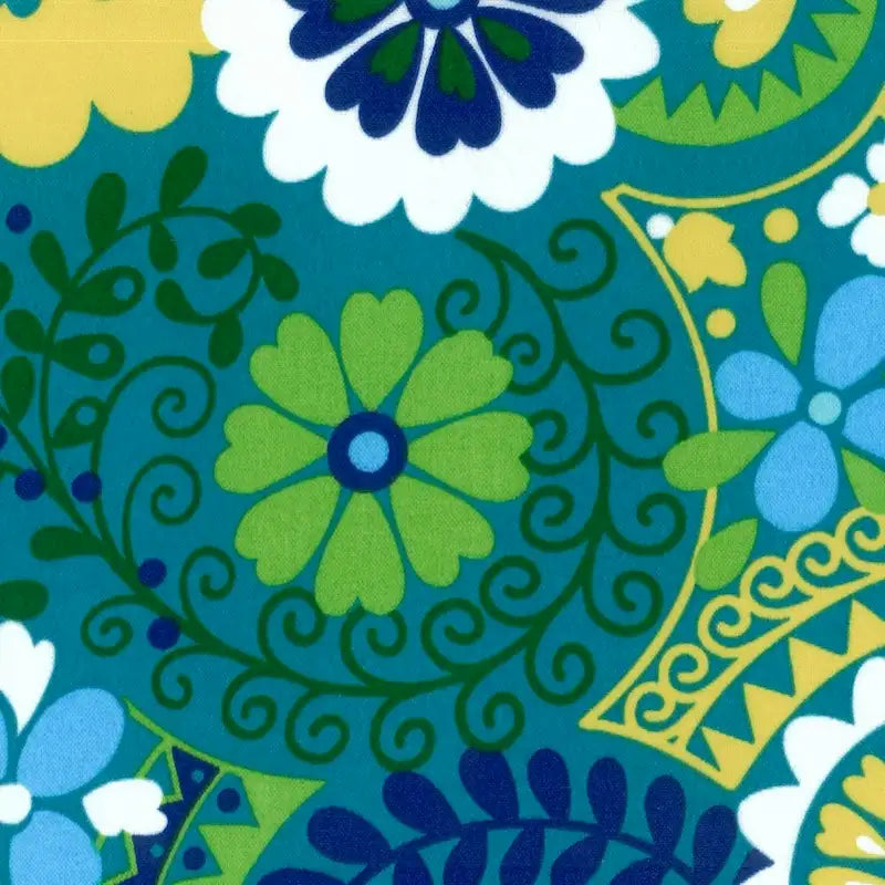 42-Inch Papasan Chair with Patterned Polyester Cushion