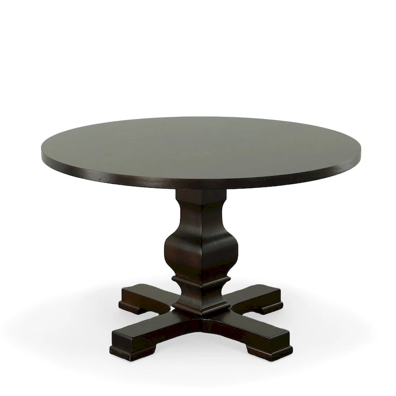 47" Round Pedestal Dining Table