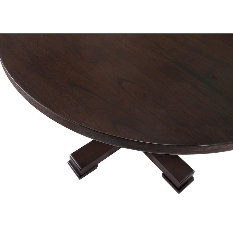 47" Round Pedestal Dining Table