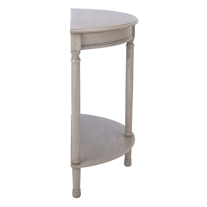 Half Moon Console Table - 28"W x 11.8"D x 28"H