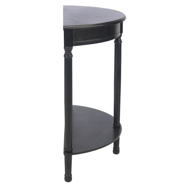 Half Moon Console Table - 28"W x 11.8"D x 28"H