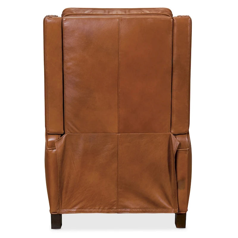 Manual Push Back Recliner - Top-Grain Aniline Leather