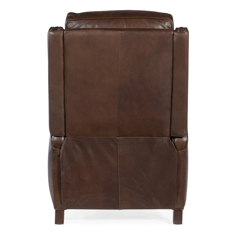 Manual Push Back Recliner - Top-Grain Aniline Leather