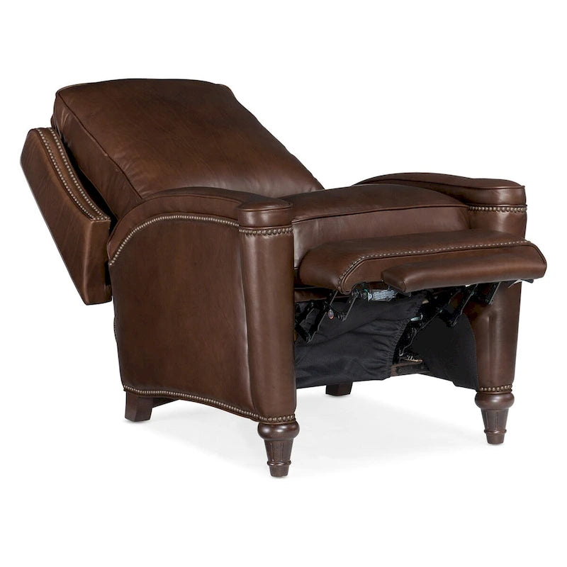 Manual Push Back Recliner - Top-Grain Aniline Leather